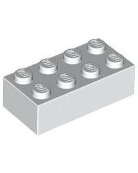 LEGO ® steen 2x4 wit 3001