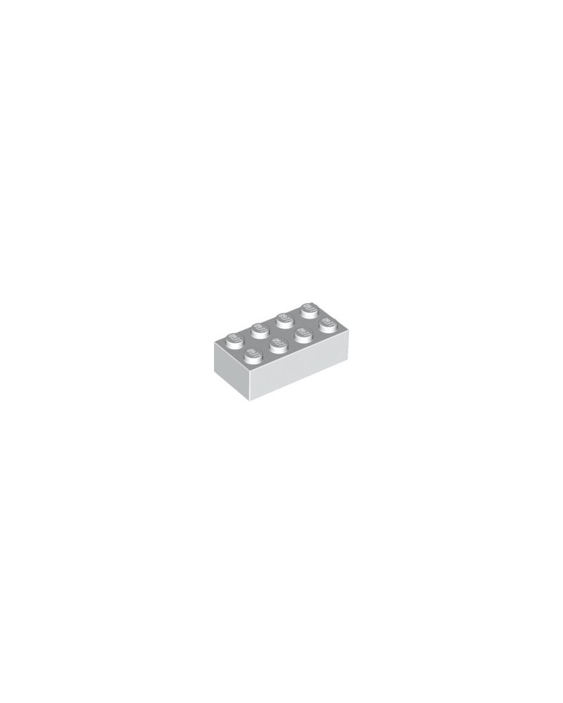 LEGO ® steen 2x4 wit 3001