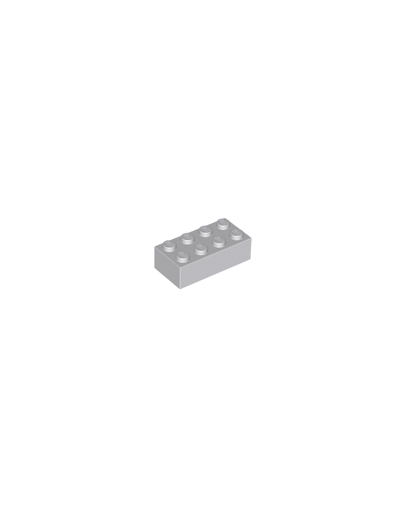 LEGO® 2x4 light bluish grey