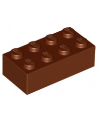 LEGO® 2x4 reddish brown