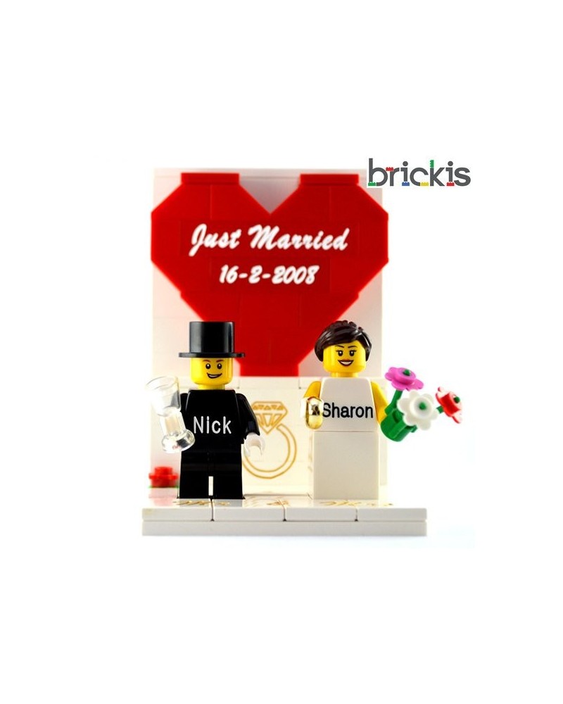 Figuras LEGO® adorno para tarta - pastel de bodas.