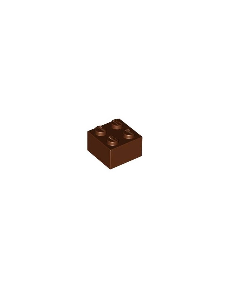 LEGO® steen 2x2 bruin