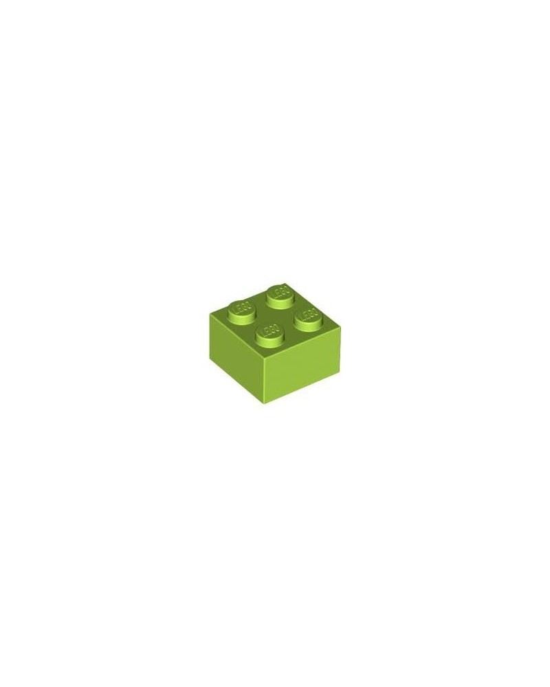 LEGO® steen 2x2 limoen groen