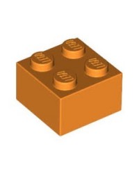 LEGO® steen 2x2 oranje