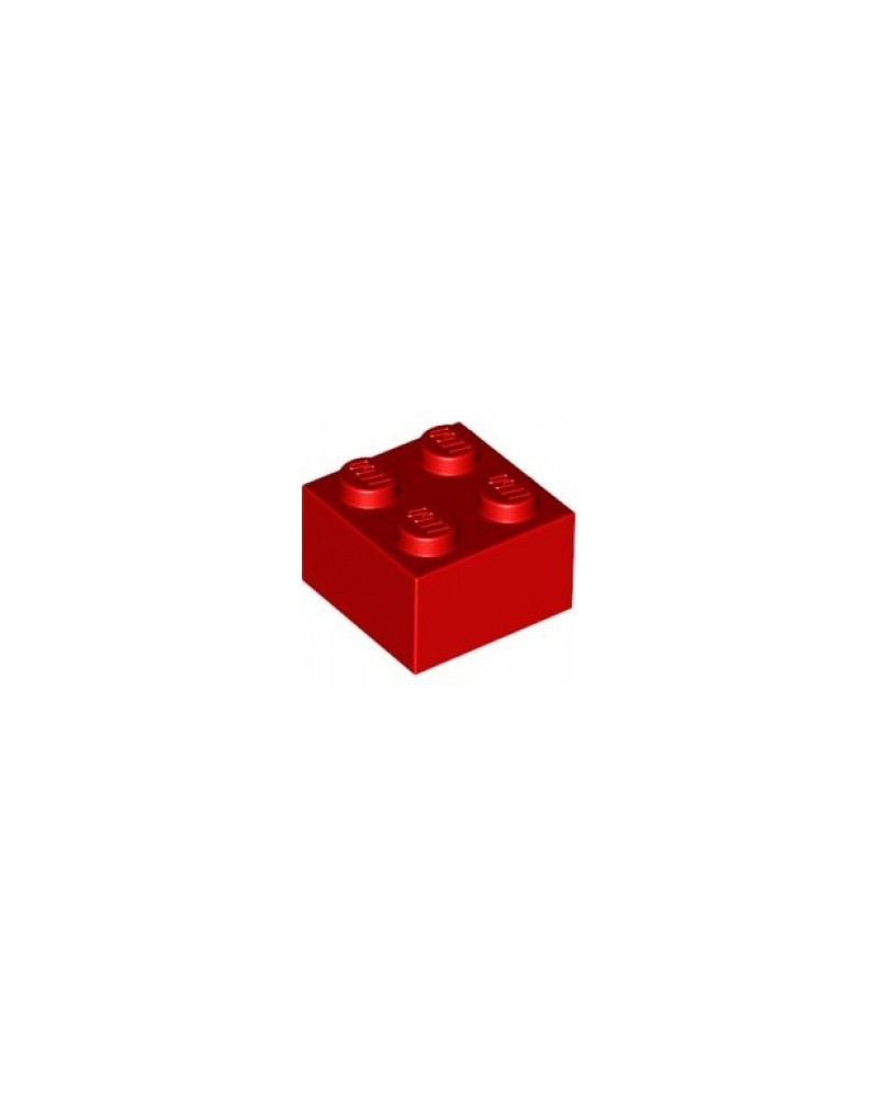 LEGO® steen 2x2 rood