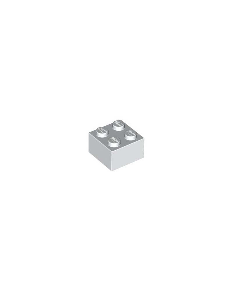 LEGO® steen 2x2 wit