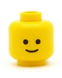 LEGO® hoofd minifiguur jongen of meisje standaard