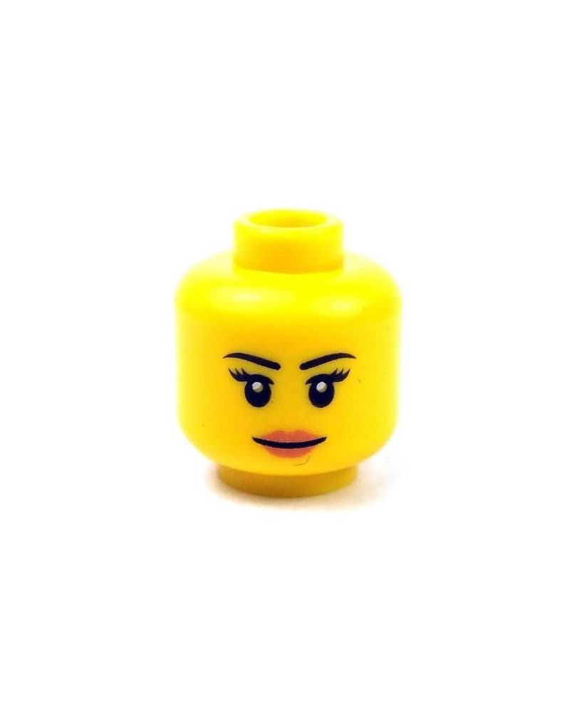 LEGO® hoofd minifiguur meisje lachend