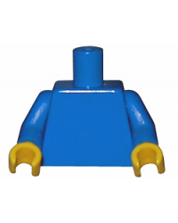 LEGO® torso minifigures bleu