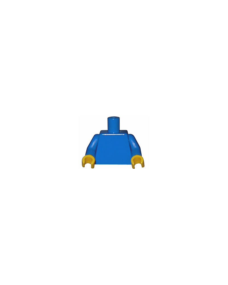 LEGO® torso azul para minifiguras