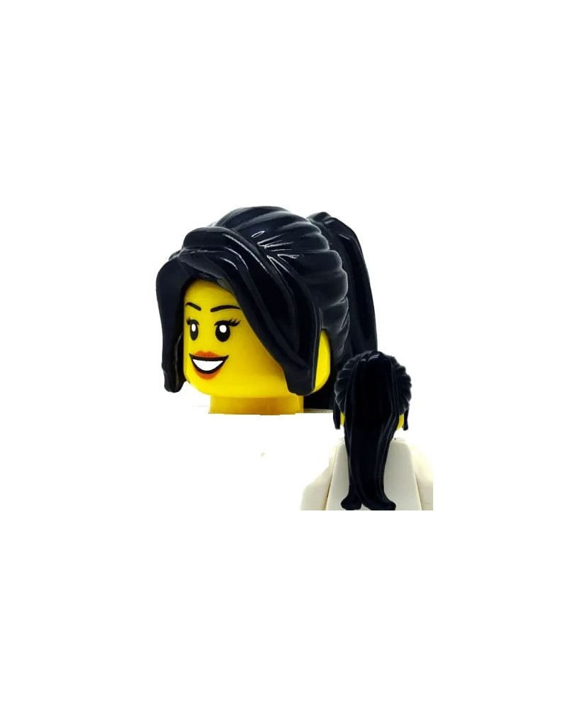 LEGO® minifiguren lang zwart haar