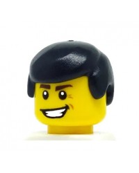 LEGO® Hair male Black for minifigures 3901