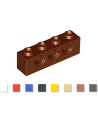 LEGO® Technic 1x4 reddish brown