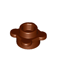 LEGO® flor marrón, plato redondo 1x1