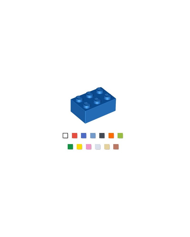 LEGO® 2x3 brick choose your color