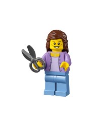 LEGO® hairdresser minifigure