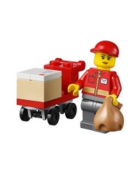Minifigura LEGO® 45022 cartero hombre o mujer