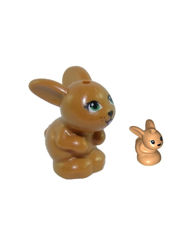 LEGO® Friends rabbit bunny + baby