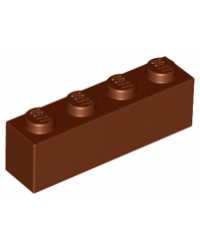 LEGO® 1x4 reddish brown