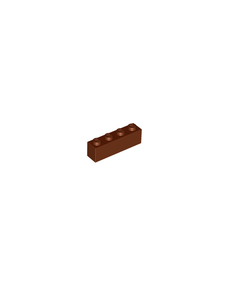LEGO® 1x4 reddish brown