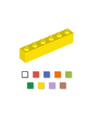 LEGO® 1x6 jaune