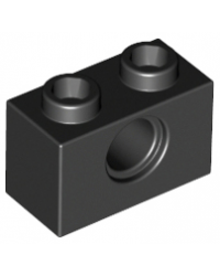 LEGO® technic 1x2 met gat 3700 zwart