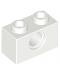 LEGO® technic 1x2 3700 avec trou blanc