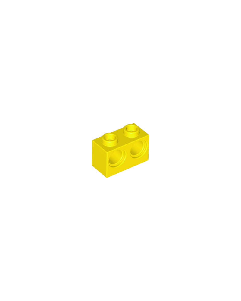 LEGO® technic 1x2 avec 2 trous 32000 jaune