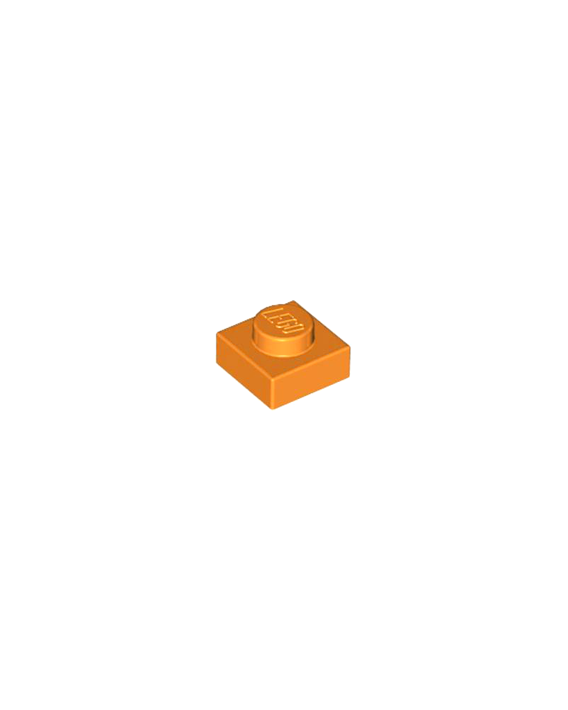 LEGO® Plaat  plate 1x1 oranje