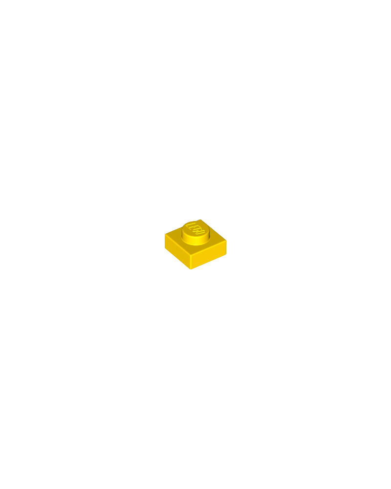 LEGO® Plaat  plate 1x1 geel