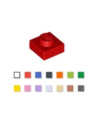 LEGO® Plate 1x1 red