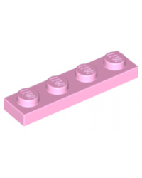 LEGO® Plate plaque 1x4 rose