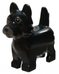 LEGO® Friends dog terrier black 26078pb003
