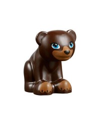 LEGO® Friends little bear dark brown 14732pb01