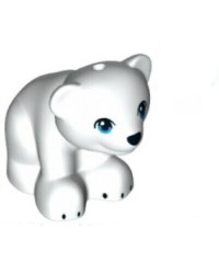 LEGO® Friends white bear polar bear 14732pb03