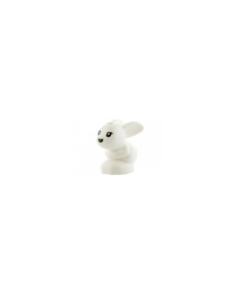 Chili / Mini / Minu ☀️NEW Lego Friends Animal Pet Small White Bunny Rabbit 