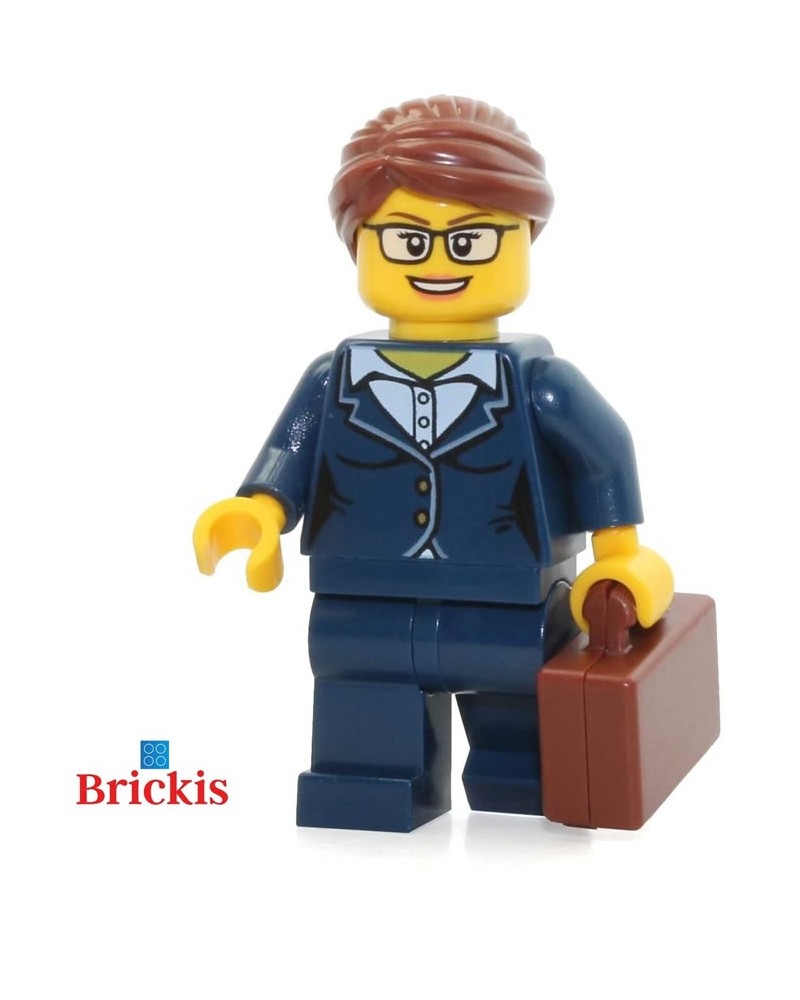 LEGO® minifigure business woman + accessories