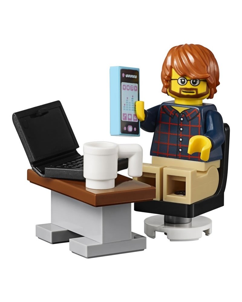 LEGO® minifigura empresario + accesorios