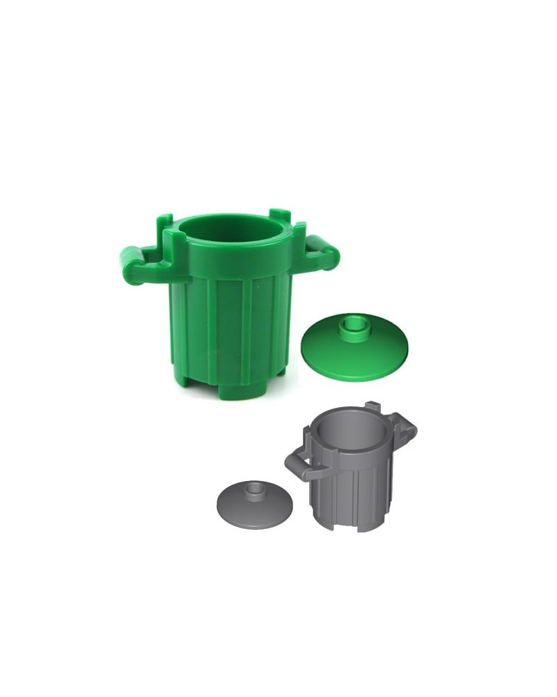 LEGO® TRASH can GARBAGE bin