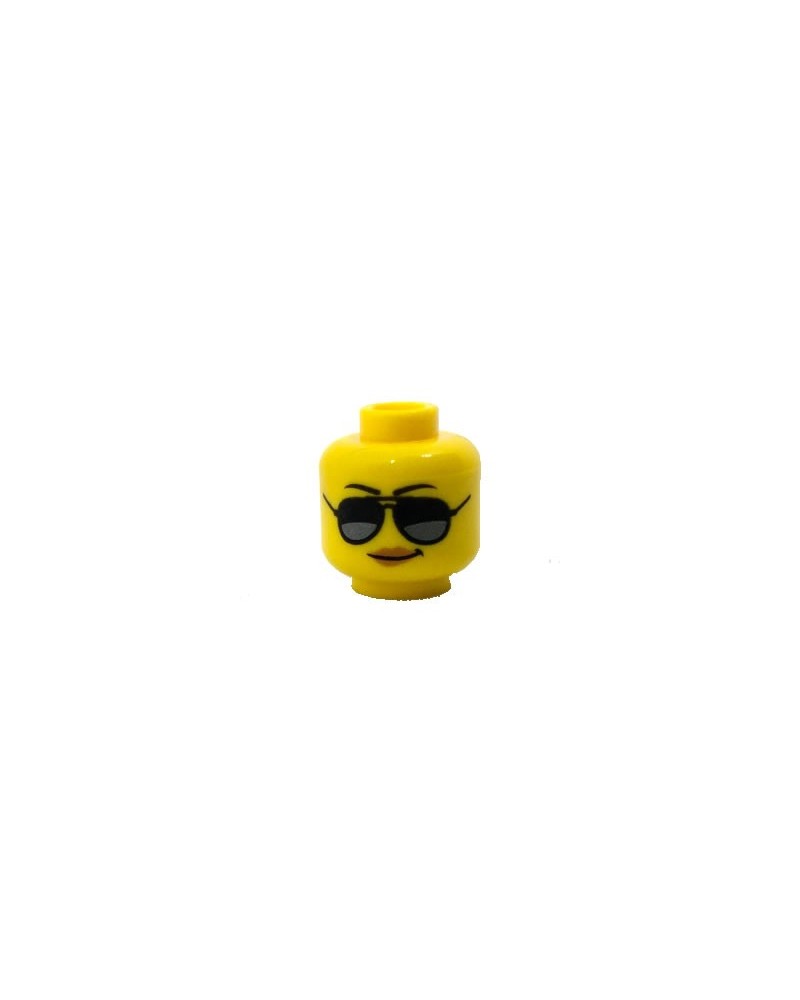 LEGO® tête de femme lunettes de soleil pour minifigures