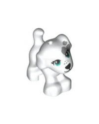 Cachorro de perro blanco LEGO® 93088pb10