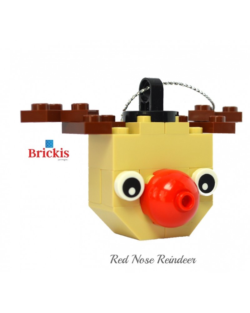 LEGO® Ornament Rentier für Weihnachten oder Tischdekoration