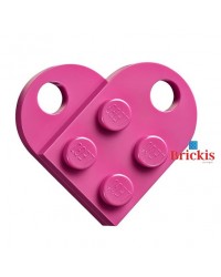 LEGO® heart dark pink