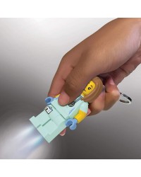 LEGO® Schlüsselanhänger große Minifigur 7,6 cm Ärzt  Krankenschwester helles LED-Licht in beiden Füßen