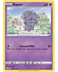 Pokémon trading card Espurr 060/163 S&S Battle Styles OFFICIAL