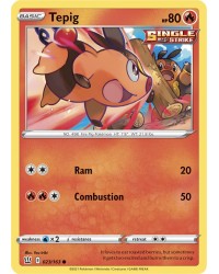 Pokémon trading card / carte Tepig 023/163 S&S Battle Styles OFFICIAL