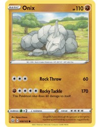 Pokémon trading card / carte Onix 068/163 Sword & Shield 5 Battle Styles