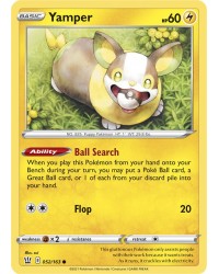 Pokémon trading card / carte Yamper 052/163 Sword & Shield 5 Battle Styles