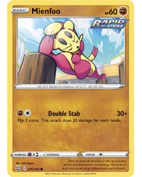 Pokémon trading card / Tarjeta Mienfoo 076/163 Sword & Shield 5 Battle Styles