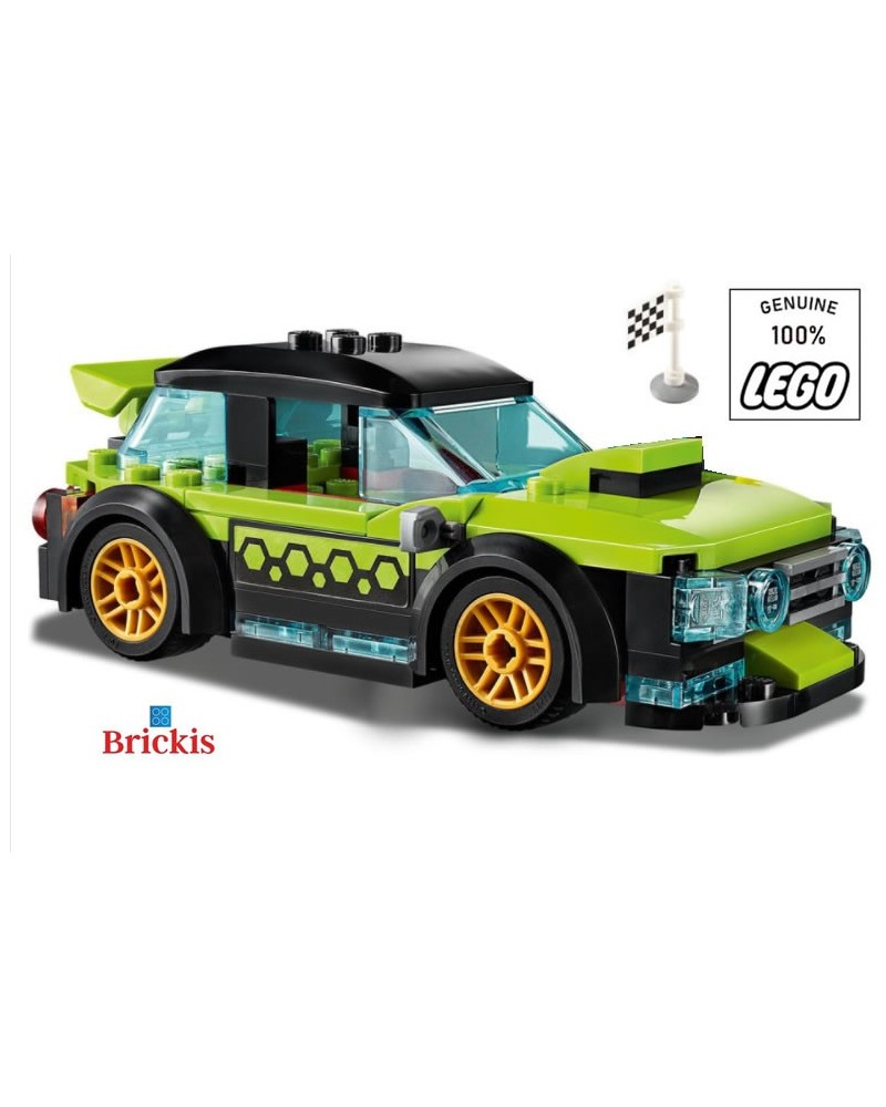 LEGO® green RACE CAR racing car